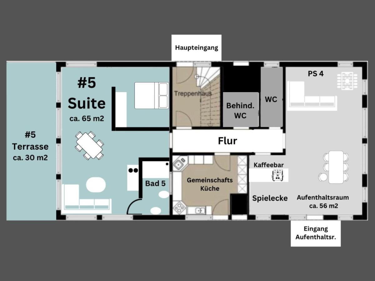 Haus Zwischen Den Wehlen Bei Buesum, 16 Personen Villa Westerdeichstrich Exterior photo